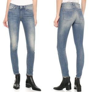 Acne Studios Skin 5 Skinny Jeans Vintage Light Wash